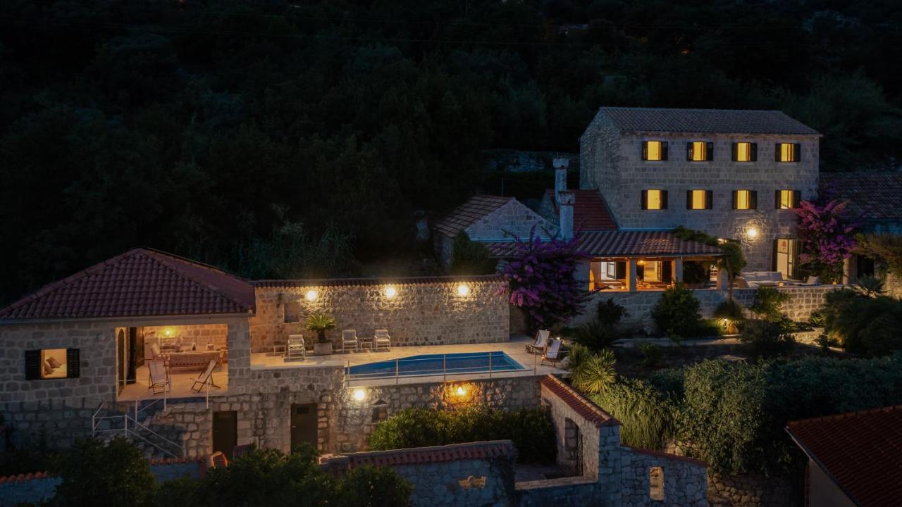 Villa Schola Brsečine Exterior foto